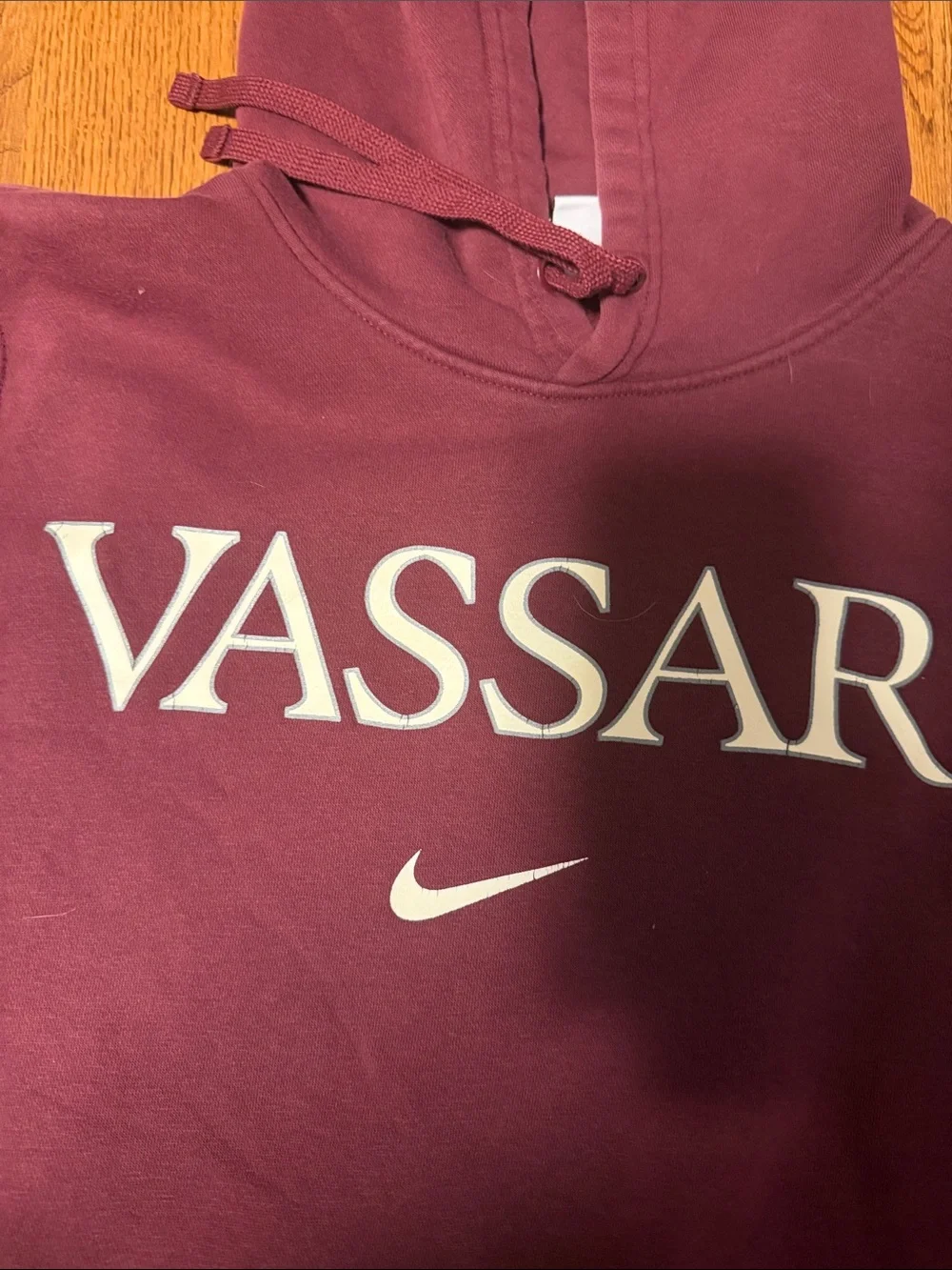 Vassar Nike sweatshirt hoodie - size Small - Picture 2 of 5